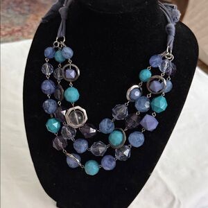 Vibrant Multi-Color Beaded Necklace